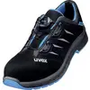 uvex 6938 6938245 Chaussures basses de sécurité S1P Pointure (EU): 45 noir/bleu 1 paire(s)