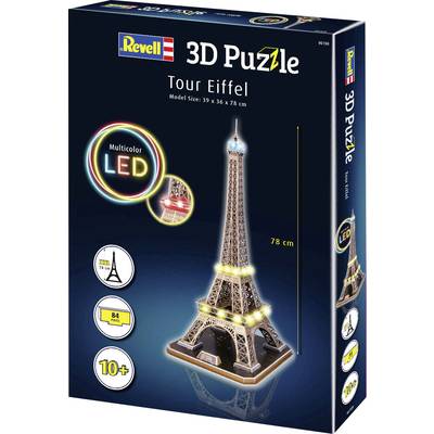 3D puzzle tour Eiffel Edition LED 00150 3D-Puzzle Eiffelturm LED-Edition 1  pc(s)