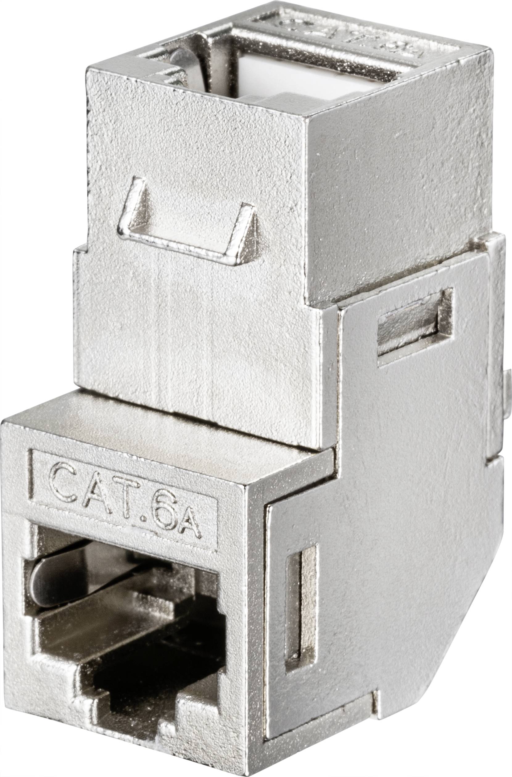 Renkforce réseau informatique Adaptateur CAT 6a [1x RJ45 femelle - 1x RJ45 femelle]-1