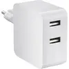 VOLTCRAFT SPS-2400/2+WH-N Chargeur USB 24 W 2x USB-A blanc intérieure