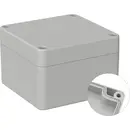 TRU COMPONENTS TC-9065444 Boîtier d'extérieur 82 x 80 x 55 Polycarbonate gris clair (RAL 7035) 1 pc(s)