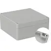 TRU COMPONENTS TC-9065460 Boîtier d'extérieur 122 x 120 x 55 Polycarbonate gris clair (RAL 7035) 1 pc(s)