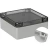 TRU COMPONENTS TC-9065464 Boîtier d'extérieur 122 x 120 x 55 Polycarbonate gris clair (RAL 7035) 1 pc(s)