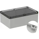 TRU COMPONENTS TC-9065548 Boîtier d'extérieur 240.3 x 160.3 x 90 Polycarbonate gris clair (RAL 7035) 1 pc(s)
