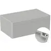 TRU COMPONENTS TC-9065636 Boîtier industriel 200 x 120 x 75 ABS gris clair (RAL 7035) 1 pc(s)