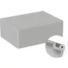 TRU COMPONENTS TC-9065640 Boîtier industriel 200 x 150 x 75 ABS gris clair (RAL 7035) 1 pc(s)