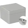 TRU COMPONENTS TC-9065652 Boîtier industriel 122 x 120 x 85 ABS gris clair (RAL 7035) 1 pc(s)