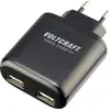 VOLTCRAFT SPAS-2400/2+ Chargeur USB 24 W 2x USB-A noir intérieure
