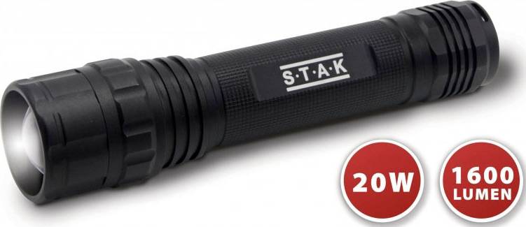 STAK Tiger LED Lampe de poche à pile(s) 1600 lm 8 h 340 g-2