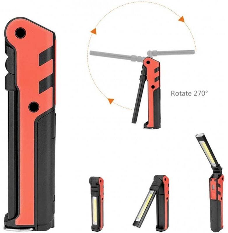 Velamp IR439 Kubrik LED Lampe de travail à batterie 3 W-9