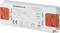 Bloc d'alimentation avec extrémités oranges, marque BASETech, spécifications : Entrée 200-240V CA, Sortie 12V CC, max. 12W, indice de protection IP20.