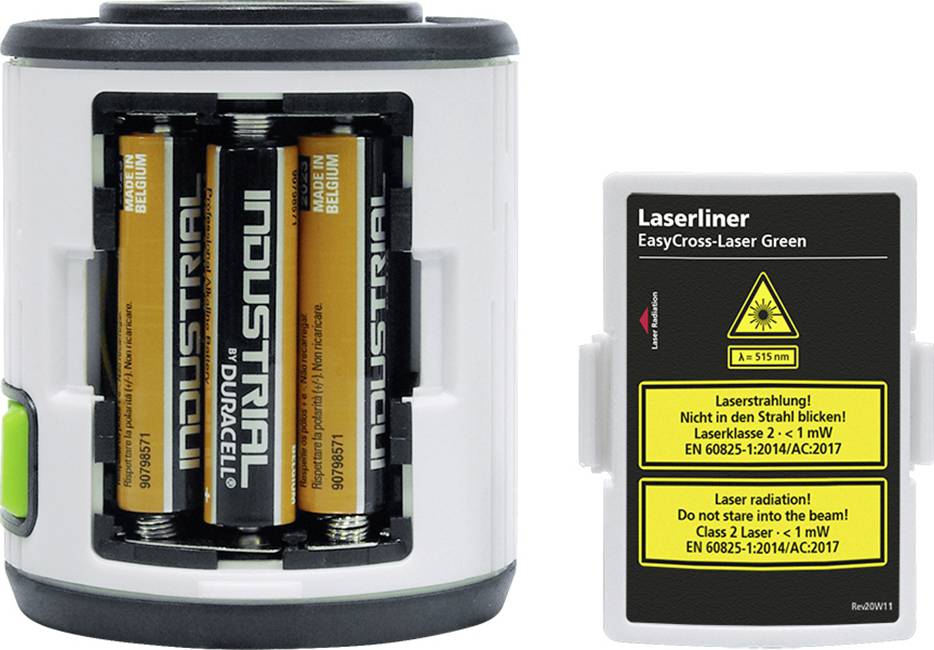 Laserliner EasyCross-Laser Green Set Laser en croix autonivelant-1