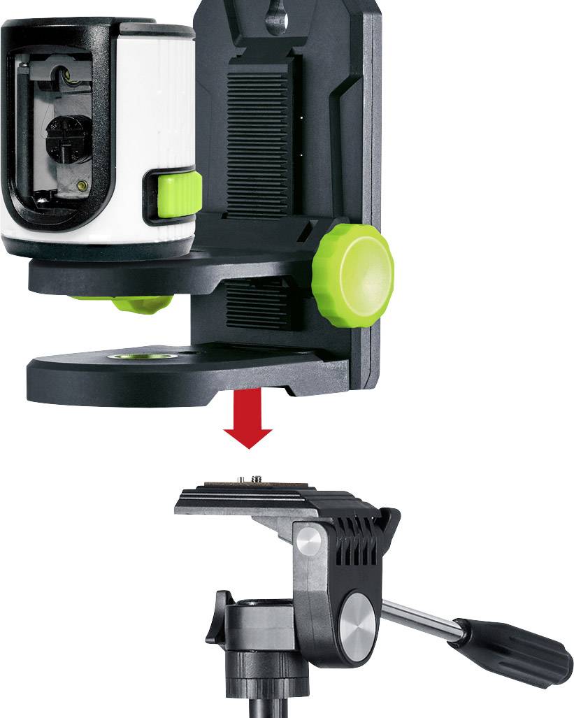 Laserliner EasyCross-Laser Green Set Laser en croix autonivelant-2