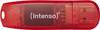 Intenso Rainbow Line Clé USB 128 GB rouge (transparent) 3502491 USB 2.0
