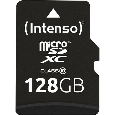 Carte microSDXC Intenso neu 128 GB Class 10 avec adaptateur SD