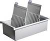 HAN 955-0-1-11 Support de fiche gris clair nombre maximum de cartes: 1.300 cartes A5 vertical