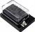 Support de fusibles transparent portant l'inscription 'Blade Fuse'. Contient plusieurs fusibles plats et deux bornes de connexion.