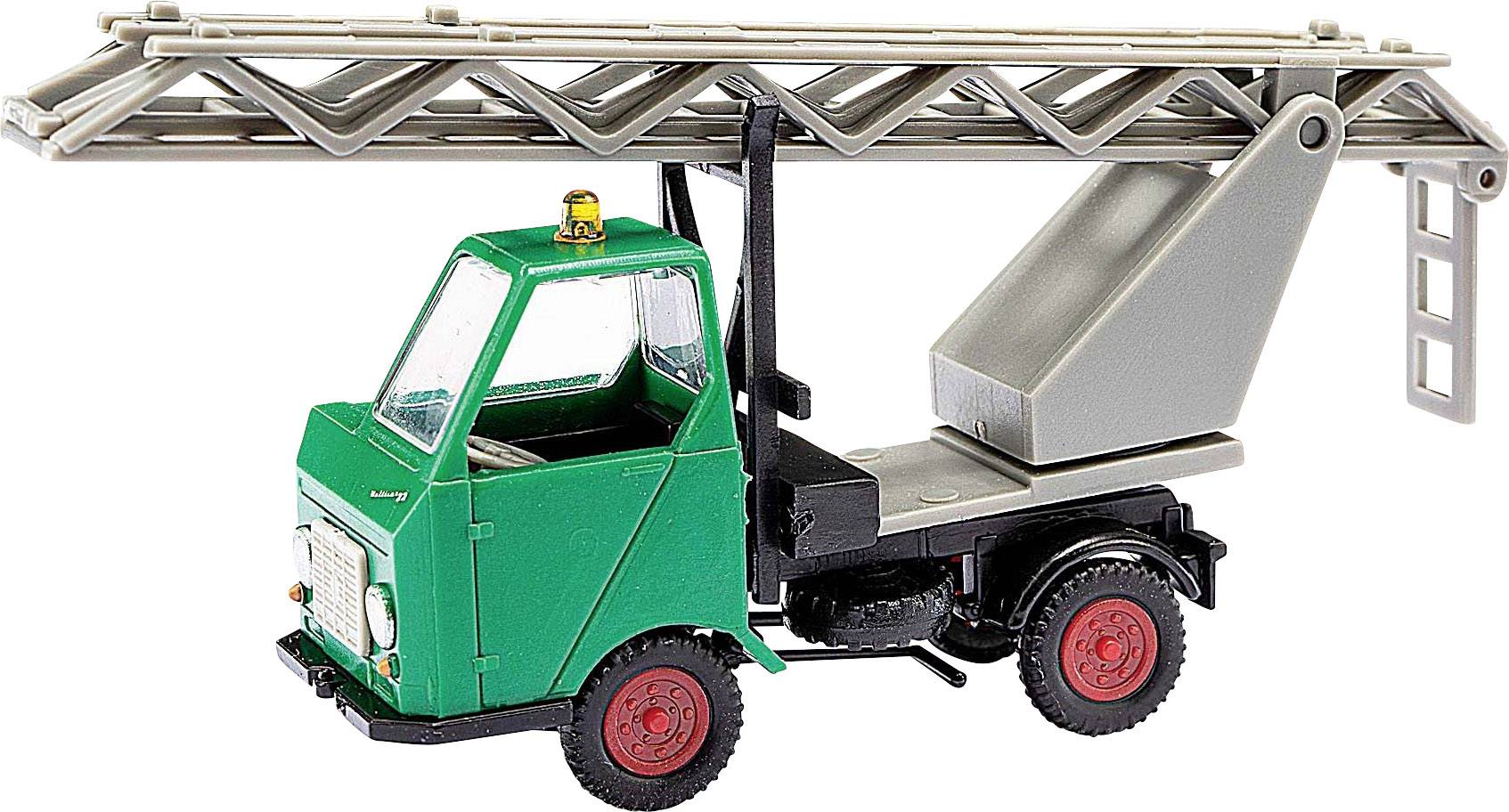 Busch 210003401 H0 Modèle réduit de camion Hako Multicar M22 avec échelle pivotante