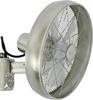Lucci AIR BC Ventilateur mural 50 W (Ø x H) 410 mm x 460 mm chrome pivotant