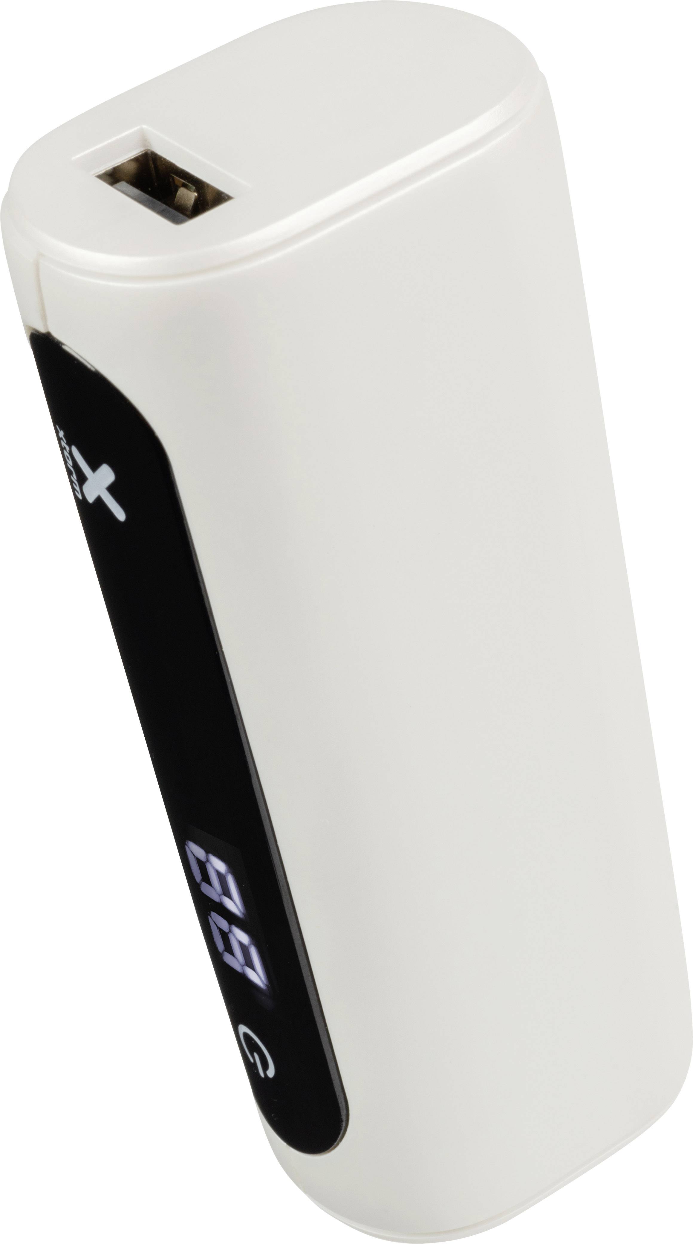 Xtorm by A-Solar Go5000 Powerbank (batterie supplémentaire) 5000 mAh LiPo blanc arctique affichage du statut-8