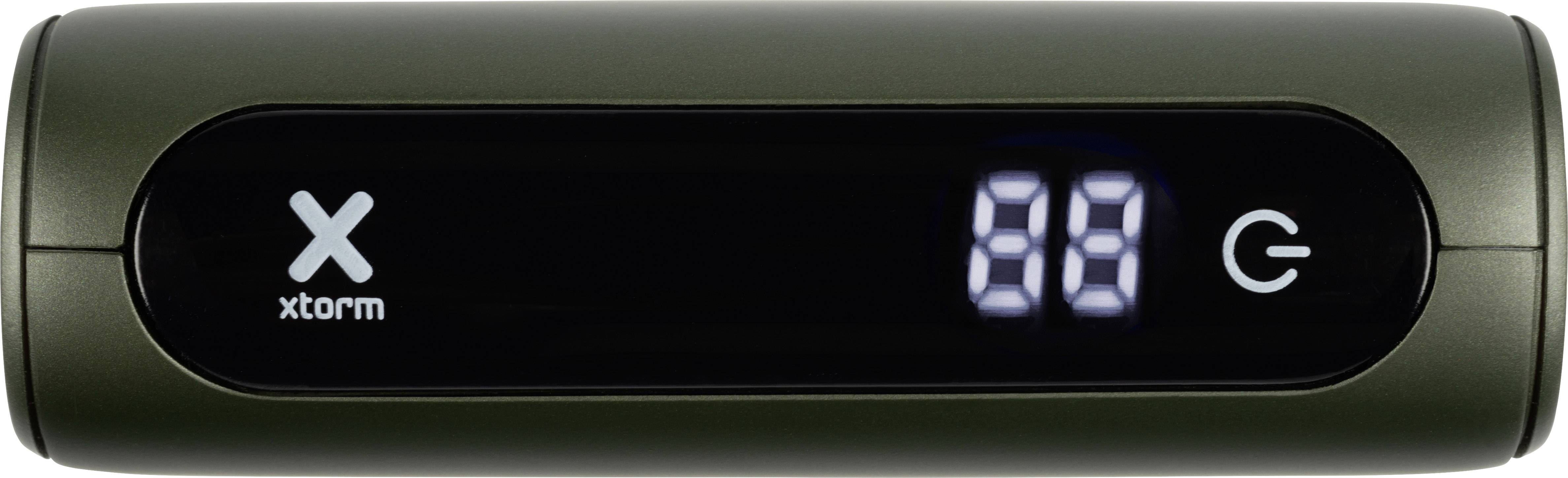 Xtorm by A-Solar Go5000 Powerbank (batterie supplémentaire) 5000 mAh LiPo vert foncé Affichage du statut-1