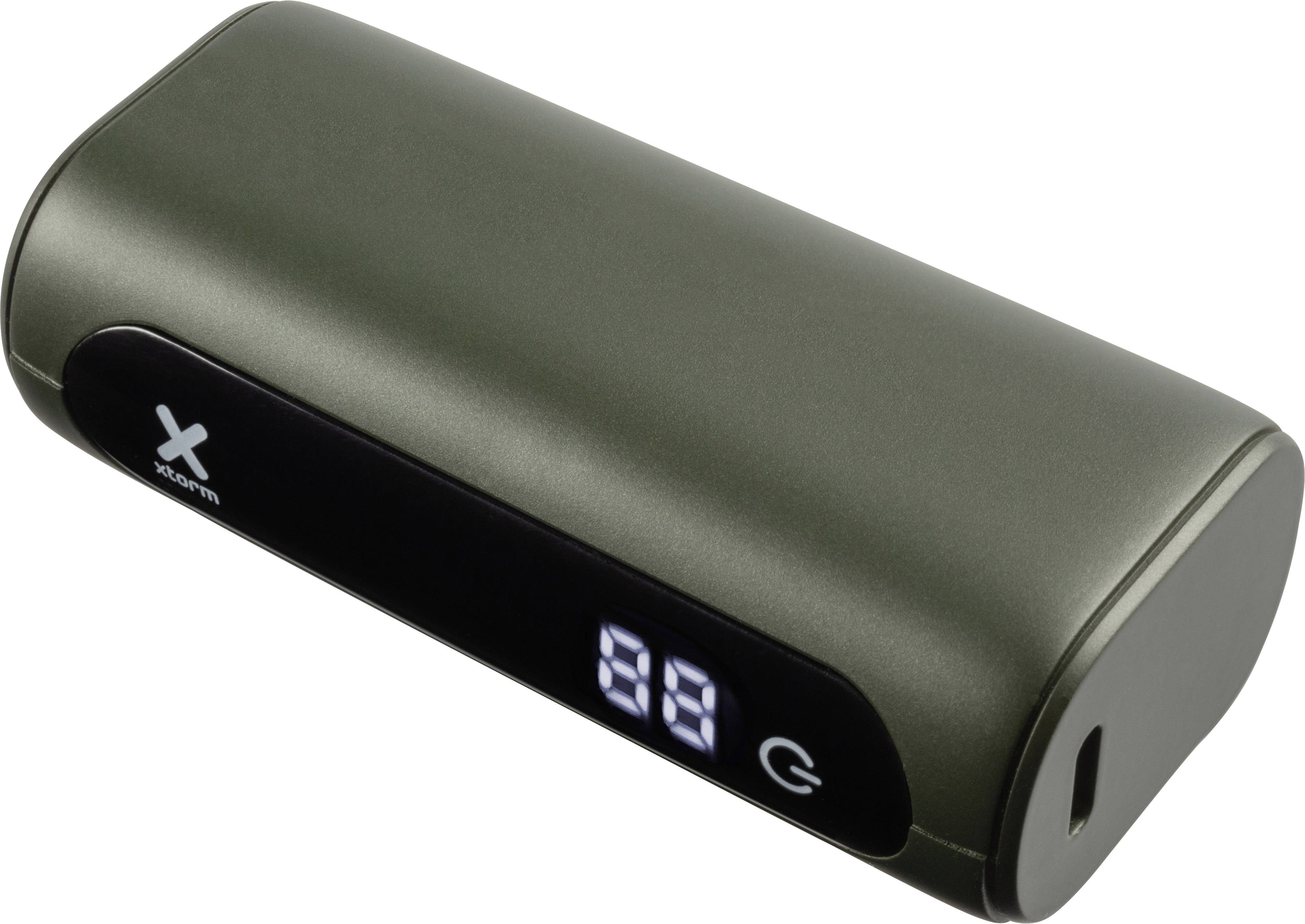 Xtorm by A-Solar Go5000 Powerbank (batterie supplémentaire) 5000 mAh LiPo vert foncé Affichage du statut-6