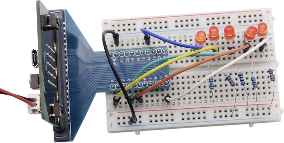 TRU COMPONENTS TC-9072500 Module GPIO 1 pc(s) Convient pour (kits de développement): BBC micro:bit-4