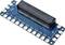 Une carte électronique bleue avec un connecteur noir au centre. Étiquetée avec 'GND', '3V3' et des broches allant de 'P0' à 'P20'.