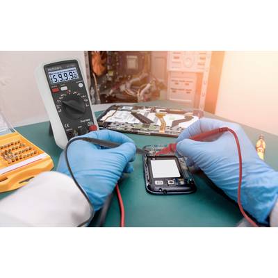 Multimètre VOLTCRAFT VC190 numérique CAT III 600 V Affichage (nombre de points): 6000-5