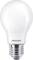 Une ampoule blanche de Philips sur un fond neutre.
