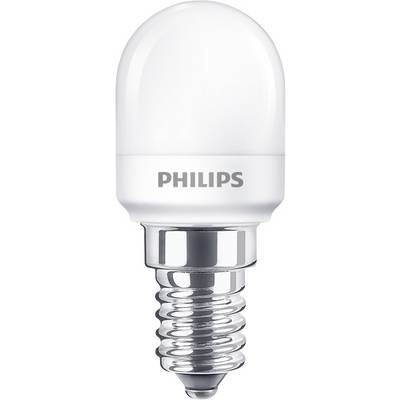 Une ampoule LED blanche de la marque Philips avec culot E14.