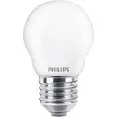 Philips LED 76285800 LED CEE E (A - G) E27 forme de goutte 6.5 W = 60 W blanc chaud (Ø x L) 4.5 cm x 7.8 cm 1 pc(s)