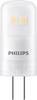 Philips LED 76755600 LED CEE F (A - G) G4 culot à ergots 1 W = 10 W blanc chaud (Ø x H) 1.3 cm x 35 mm 1 pc(s)