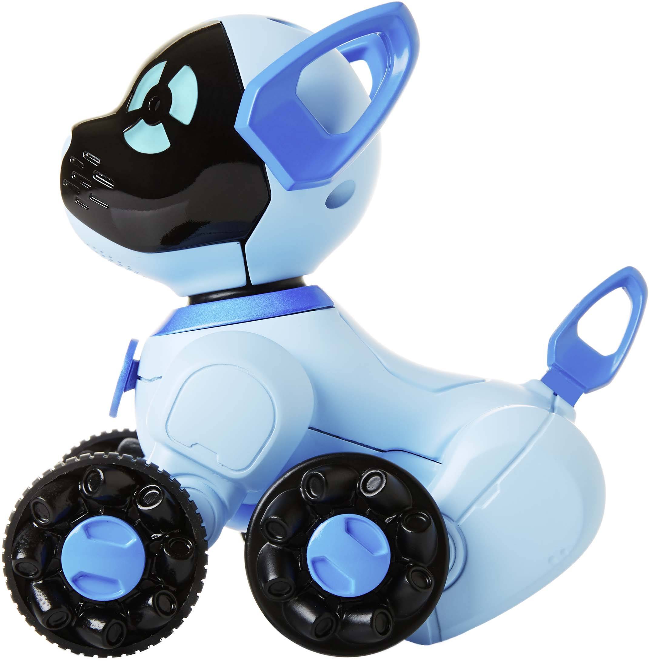 Электрическая собака купить. Робот WOWWEE Chippies. Робот WOWWEE собачка. Робот WOWWEE Chippies 2804-3818 (Blue). Робот собака WOWWEE Chip.
