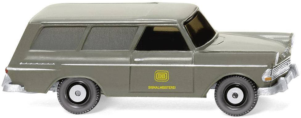 Wiking 007147 H0 Modèle réduit de voiture particulière Opel Record 60 Caravan « DB »