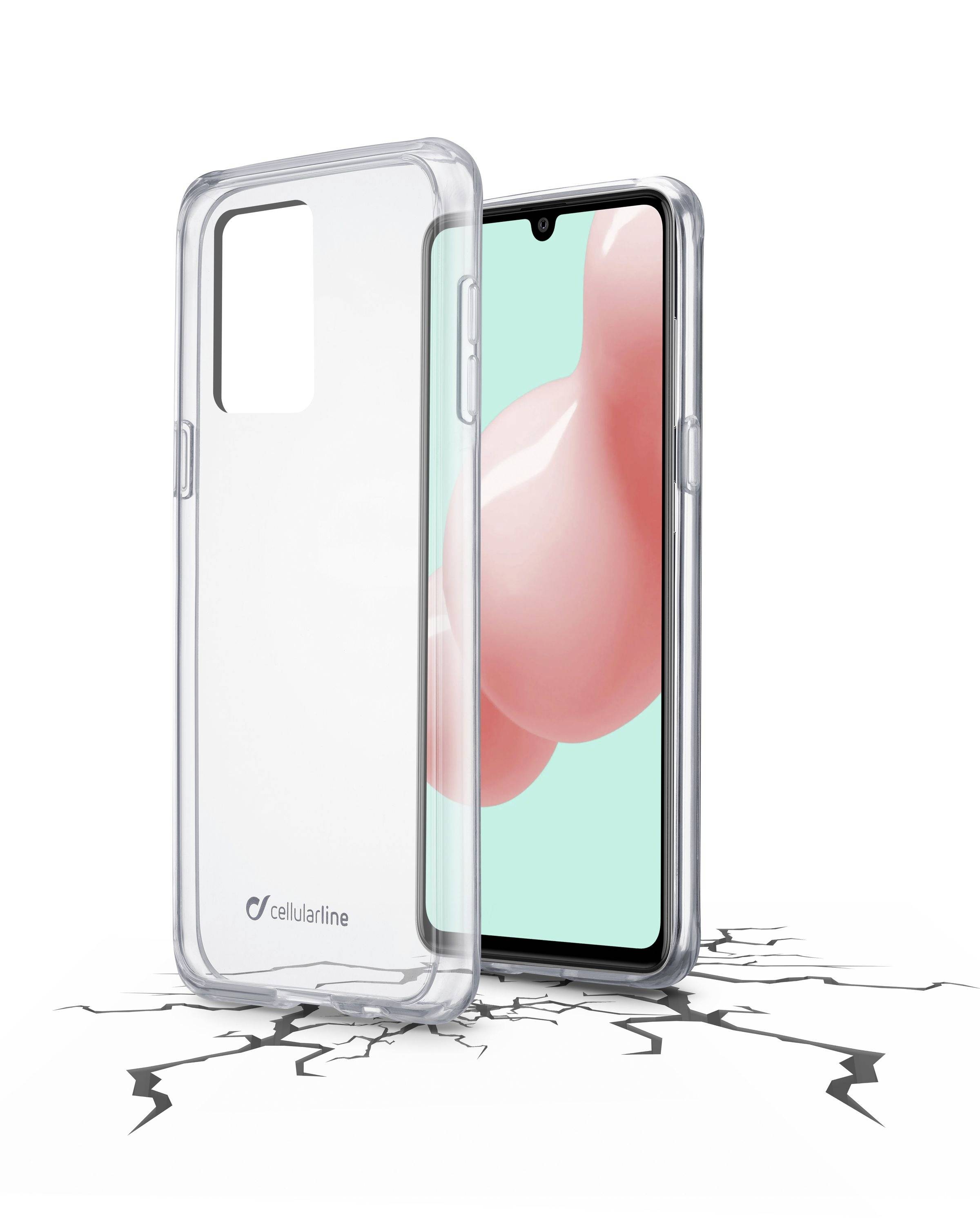 Cellularline CLEARDUOGALA41T Coque arrière Samsung transparent