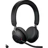 Jabra Evolve2 65 MS Micro-casque supra-auriculaire Bluetooth Stereo noir volume réglable, affichage de la charge de la batterie, mise en sourdine du microphone téléphone