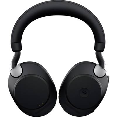 Casque circum-auriculaire noir avec bandeau rembourré et coussins d'oreilles, adapté pour profiter de musique et d'audio de haute qualité.