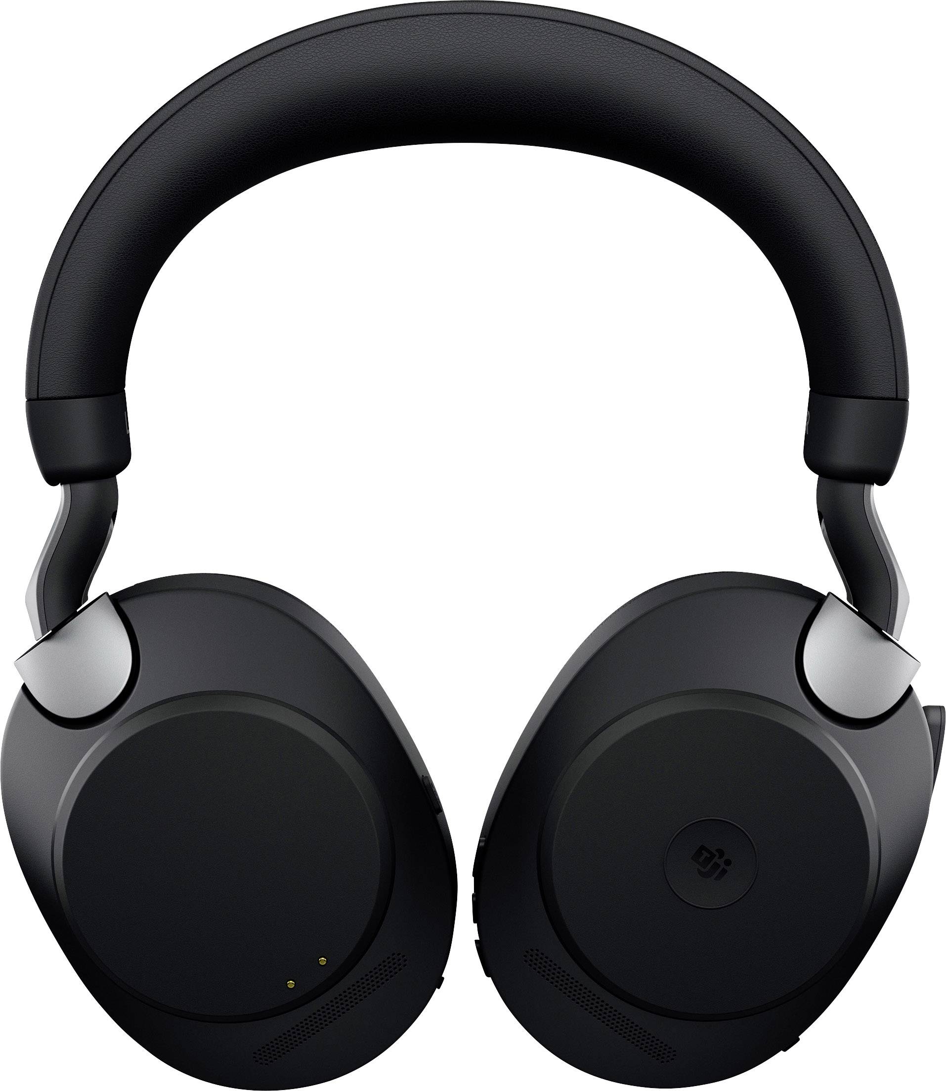Casque audio noir circumauriculaire avec arceau rembourré et grands coussinets, conçu pour une écoute confortable et une réduction de bruit efficace.