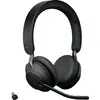Jabra Evolve2 65 UC Micro-casque supra-auriculaire Bluetooth Stereo noir volume réglable, affichage de la charge de la batterie, mise en sourdine du microphone téléphone