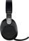 Casque audio noir Jabra circumauriculaire avec microphone intégré, adapté pour la communication et la lecture de musique.