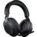 Jabra Evolve2 85 UC Micro-casque supra-auriculaire Bluetooth, filaire Stereo noir Suppression du bruit du microphone vol