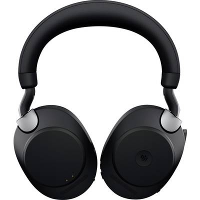 Un casque audio noir circumaural à design fermé avec un arceau rembourré, idéal pour un son de haute qualité.