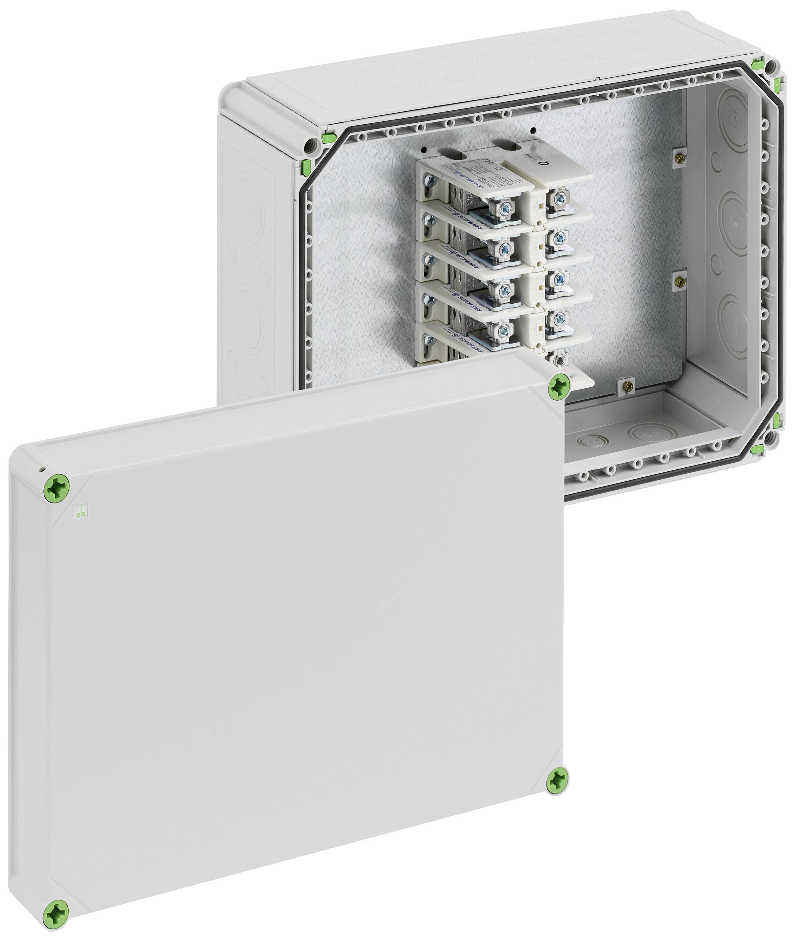 Spelsberg 49048601 Boîte de raccordement (L x l x H) 320 x 440 x 179 mm gris IP65 1 pc(s)