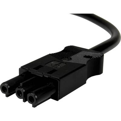 Câble d'appareil électrique noir C5 avec fiche tripolaire, souvent utilisé pour les appareils électroniques tels que les ordinateurs portables et les notebooks.