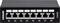 'Panneau de brassage CAT6A avec 8 ports RJ45, numérotés de 01 à 08, pour câblage réseau dans les salles de serveurs ou les installations techniques.'