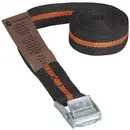 TOOLCRAFT Sangle d'arrimage Force de traction LC : arrimage plaquant (simple/direct)=125 daN (L x l) 5 m x 25 mm à boucl