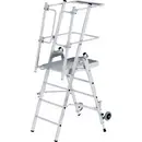 MUNK Günzburger Steigtechnik 52524 aluminium Echelle à plate-forme montage avec outils Hauteur de travail (max.): 3.02 m