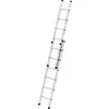MUNK Günzburger Steigtechnik 20206 aluminium Echelle coulissante Hauteur de travail (max.): 4.1 m 9 kg