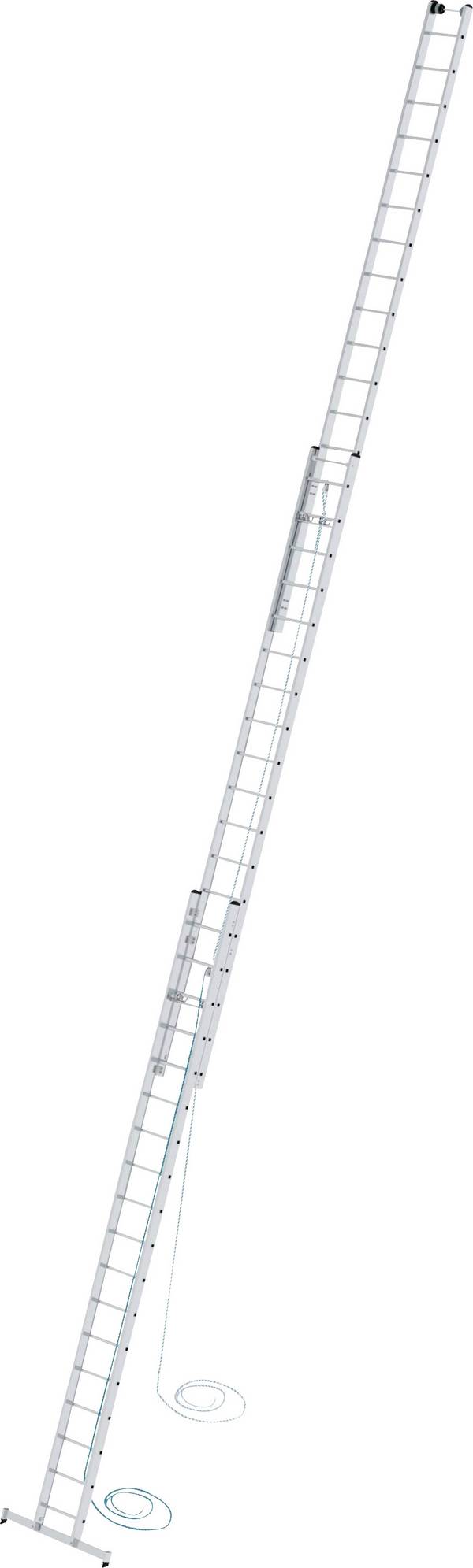 MUNK Günzburger Steigtechnik    22418  aluminium  Echelle coulissante à corde  montage avec outils  Hauteur de travail (max.): 13.6 m
